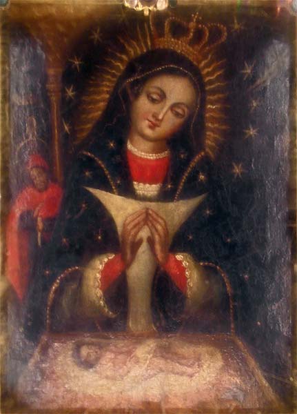 higuey virgin of altagracia painting