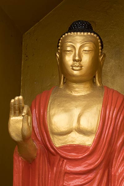 Statue of Buddha with Vitarka Mudra, Buddha Dhatu Jadi Temple