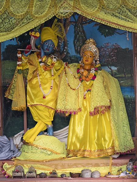 Statues of Krishna and Radha, Govindaji Temple, Manipur