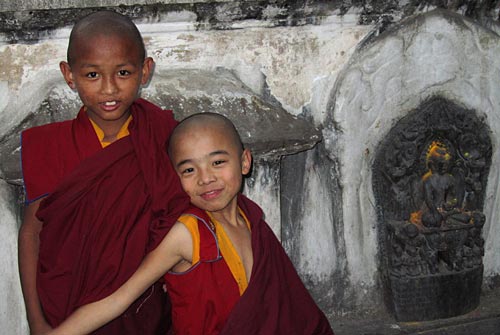 Swayambhunath Boy Monks