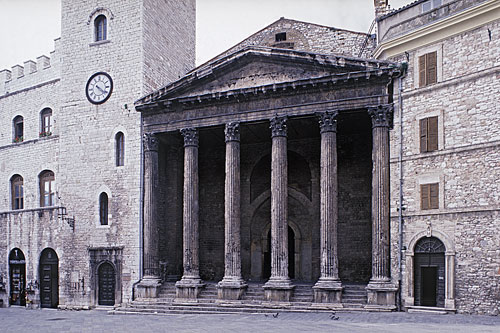 Temple of Goddess Minerva, Assisi, Italy