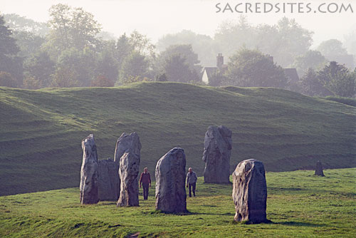 Stone ring of Avebury, England