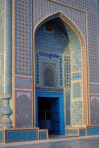 The Blue Mosque of Mazari Sharif 