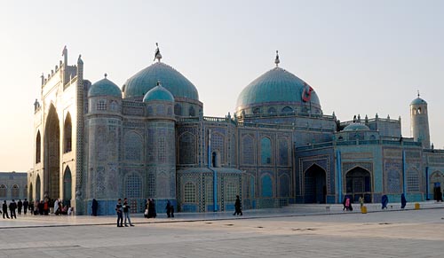 The Blue Mosque of Mazari Sharif