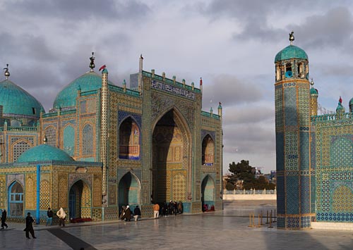 The Blue Mosque of Mazari Sharif