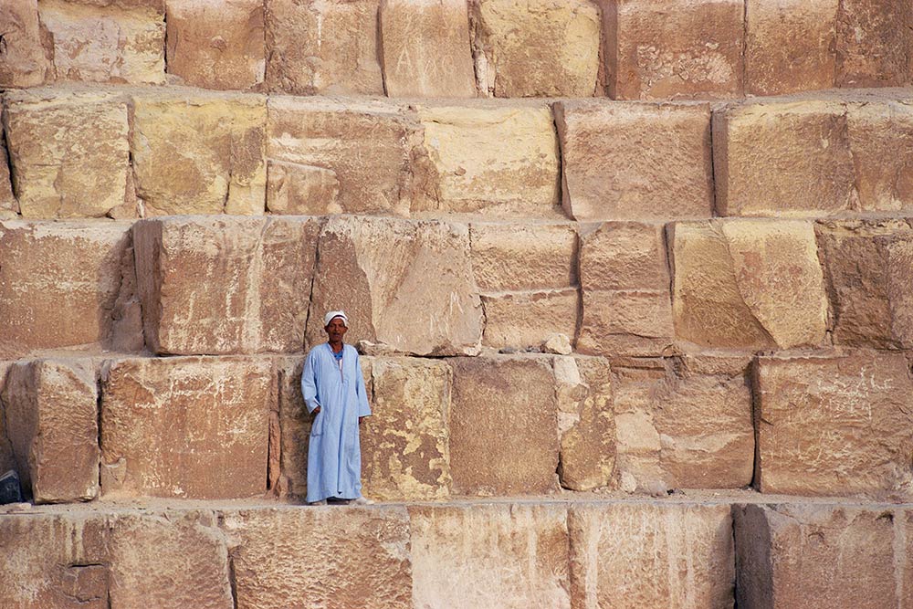 Строительные блоки Великой пирамиды