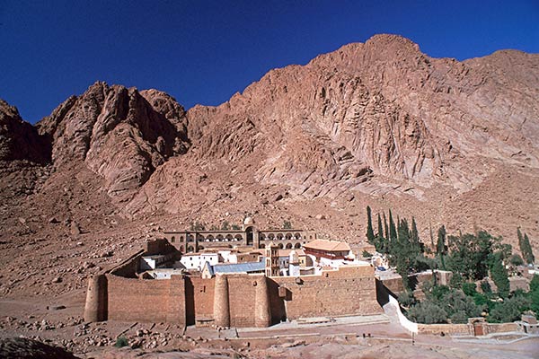 Monasterio de Santa Catalina, el monte. Sinai, Egipto