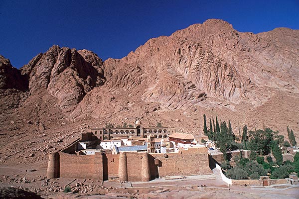 Mosteiro de Santa Catarina, o Monte. Sinai, Egito