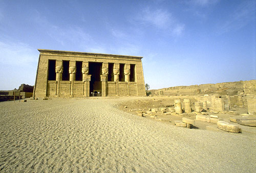 Jumalattaren temppeli Hathor