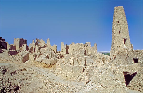 Der Tempel von Amun, Siwa-Oase, Ägypten