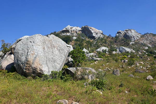 Sito di pittura di roccia di Mphunzi, area di arte rupestre di Chongoni