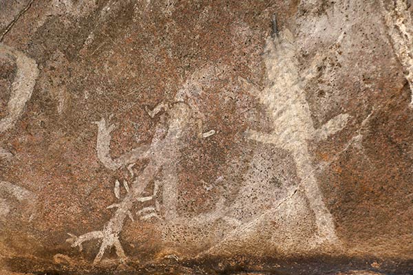 אתר ציור סלעים מפונזי, אזור אומנות הסלע צ'ונגוני