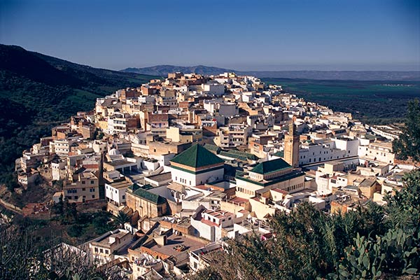 La Ciudad Santa de Zerhoun, Marruecos