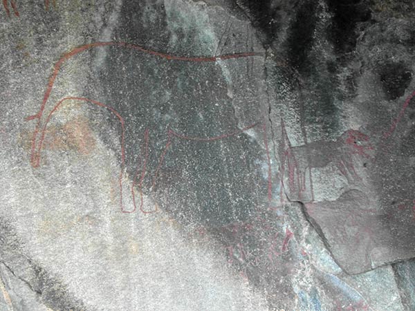 Nsangwini rock painting site