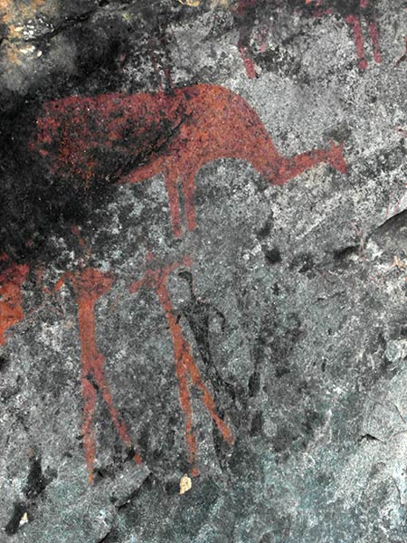 Nsangwini rock painting site