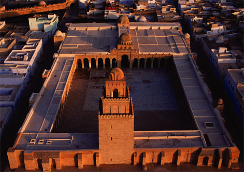 Sidi Oqba, a Grande Mesquita de Kairouan, na Tunísia
