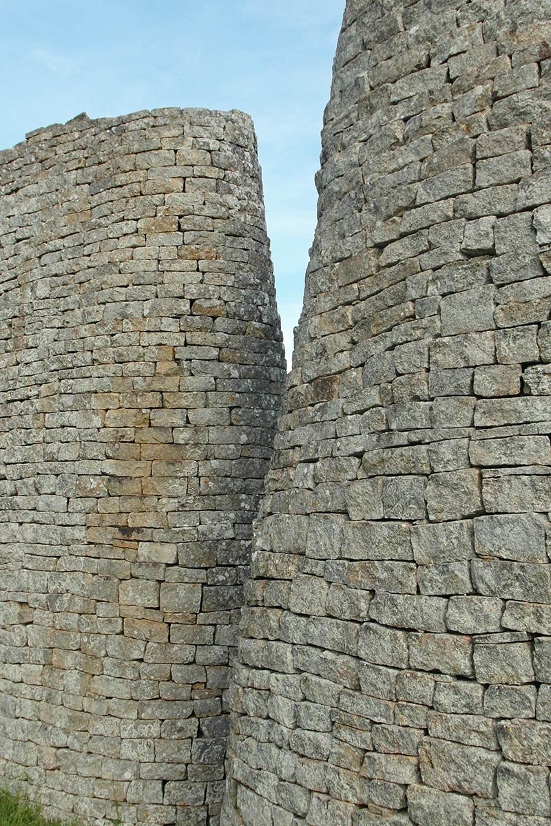Grand Zimbabwe ruines, portail d'entrée