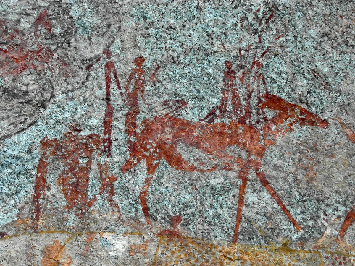 Matopo Hills Nswatugi Cave rotsschilderingen