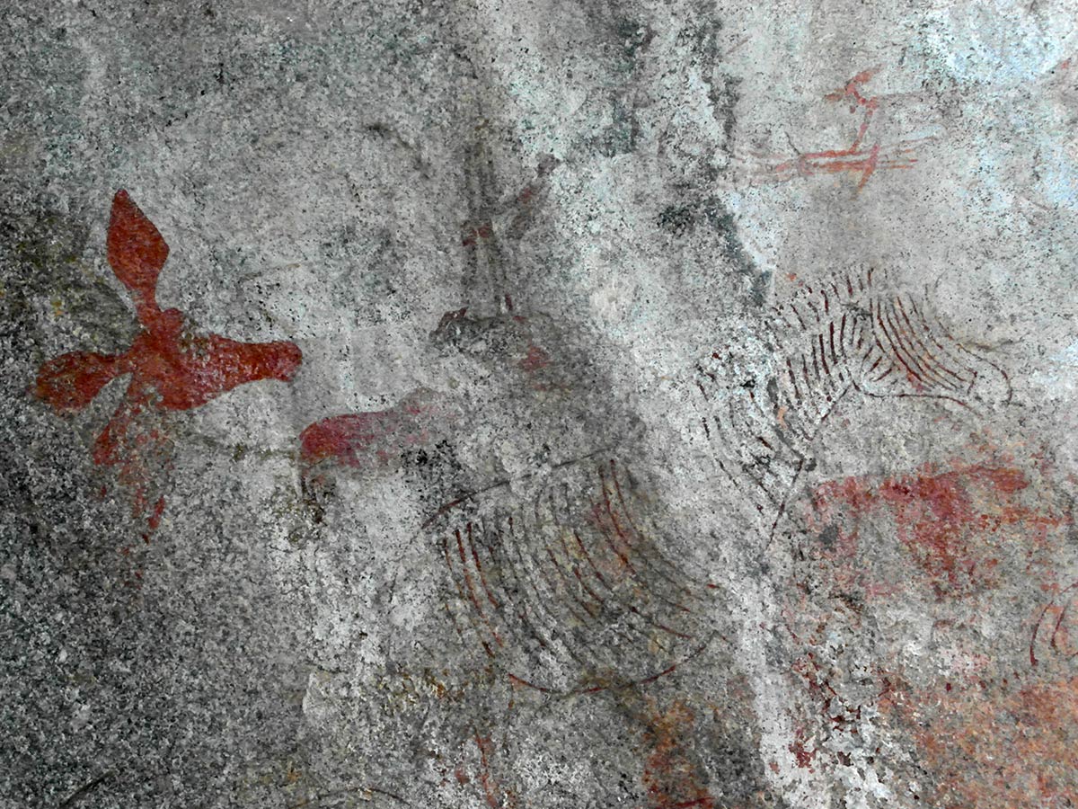 Matopo Hills Nswatugi grot rotstekeningen 12 1200