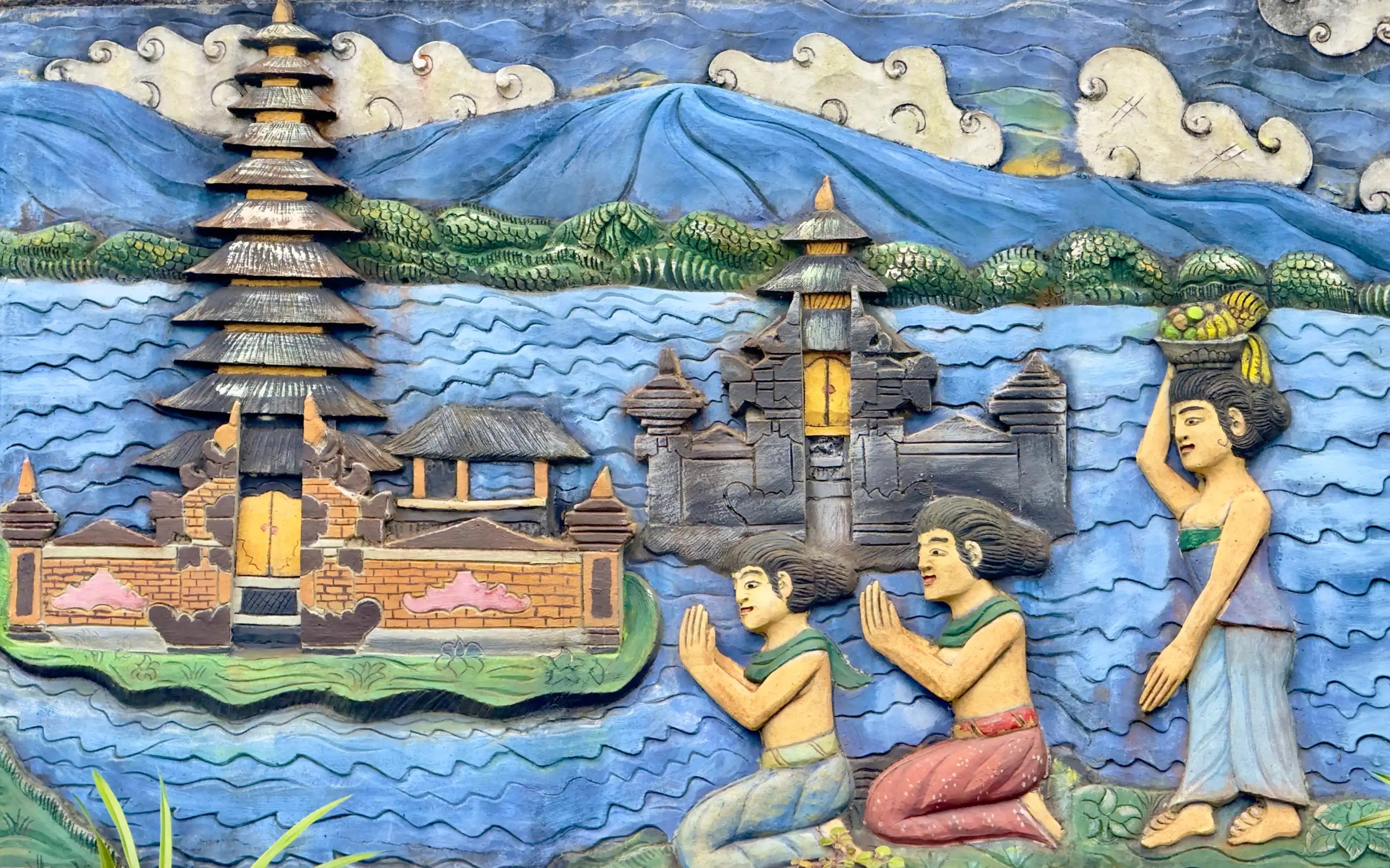 Lake Beratan Temple, Bali, Indonesia