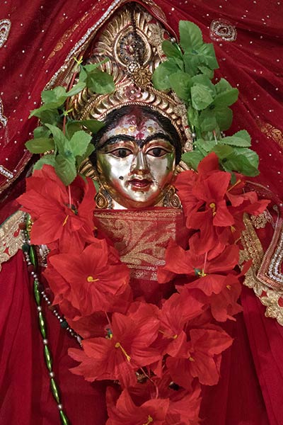 Statue von Shakti, Bhabanipur-Tempel, Bhabanipur, Bangladesch