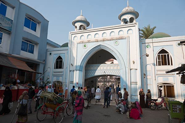 Puerta de entrada a Hazrat Shah Jalal, Sylhet, Bangladesh