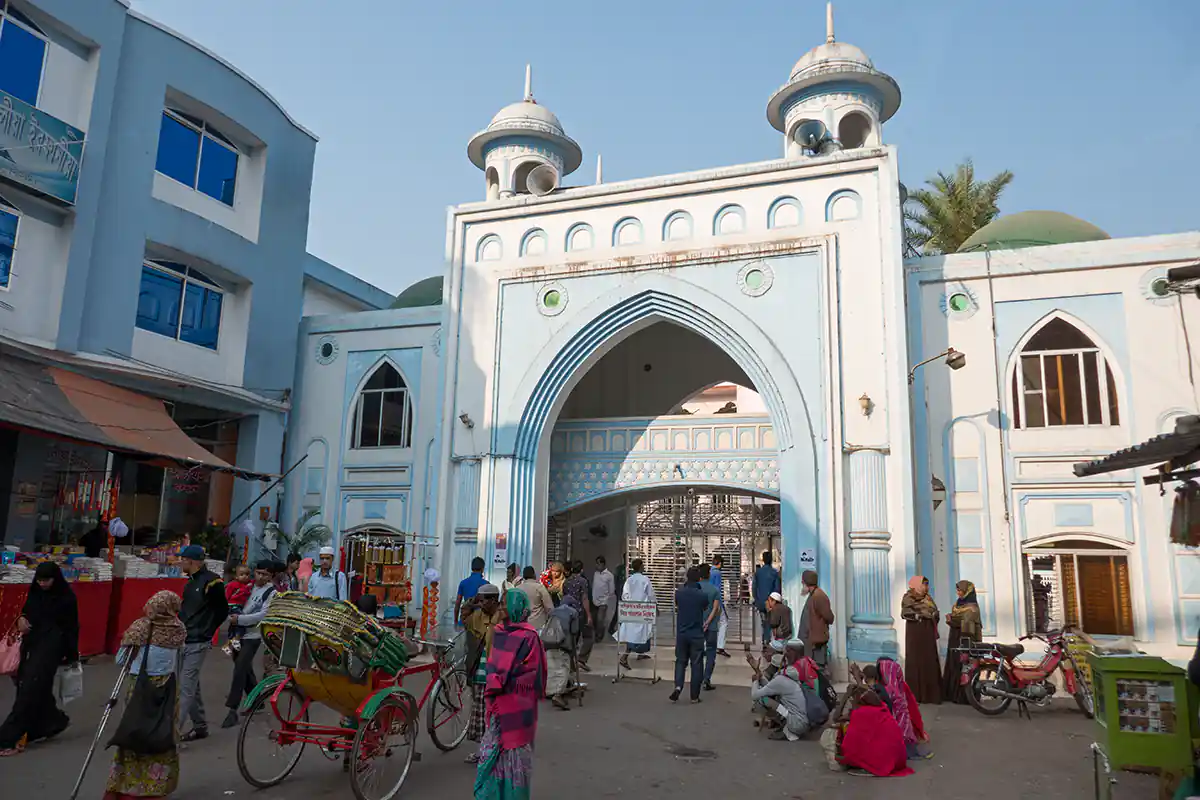 Toegangspoort tot Hazrat Shah Jalal, Sylhet, Bangladesh