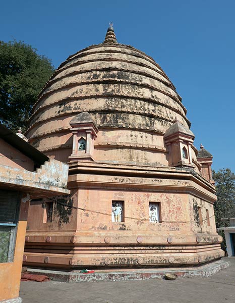 Vista exterior, de, Navagraha, templo