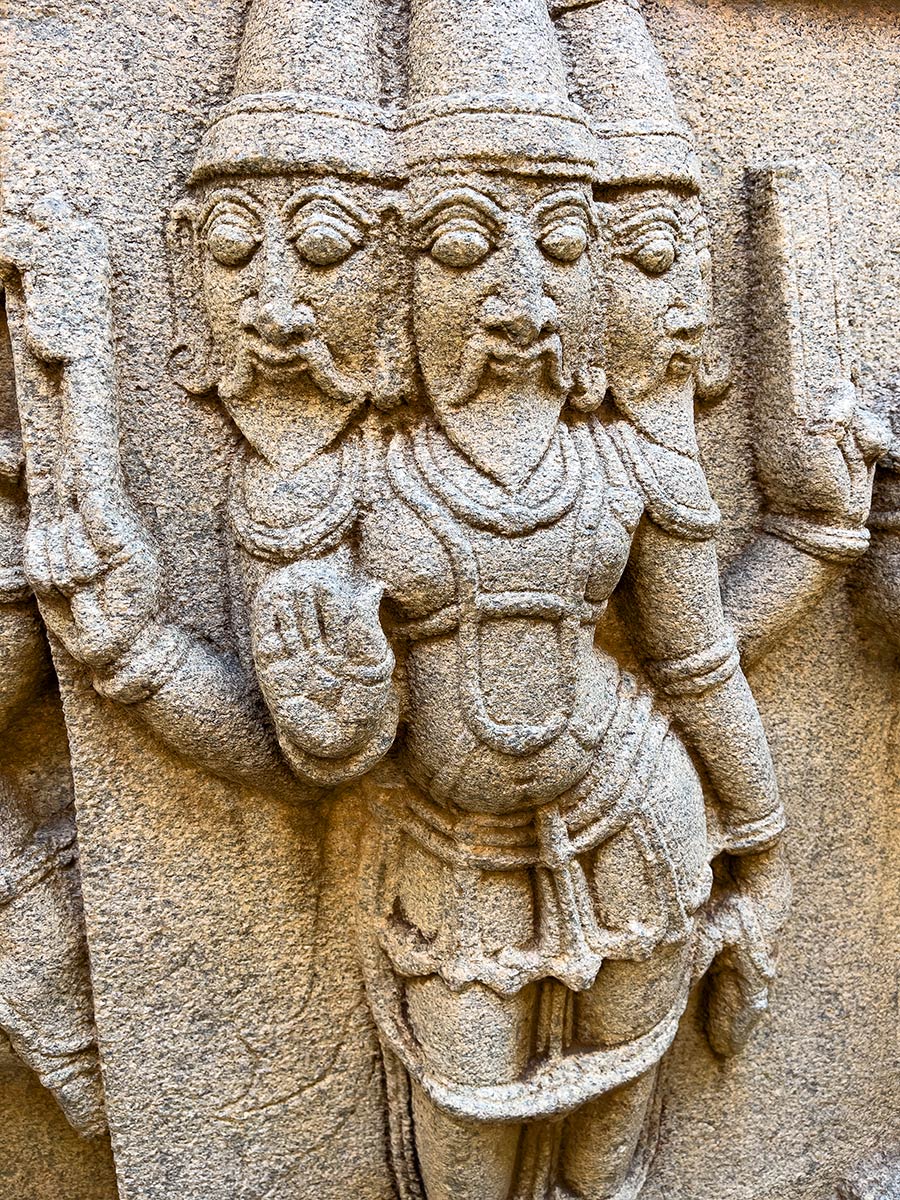 Sri Bhoga Nandishwara Gudi Temple, Nandi (escultura de parede)