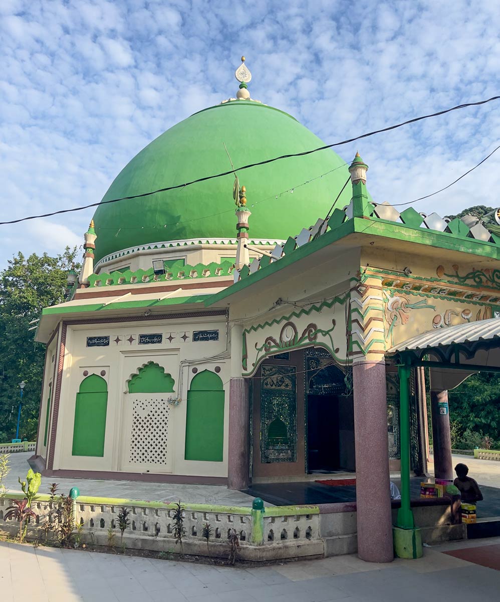 Heiligdom van voetafdruk van Mohammed, Quadam Rasul Masjid, Cuttack
