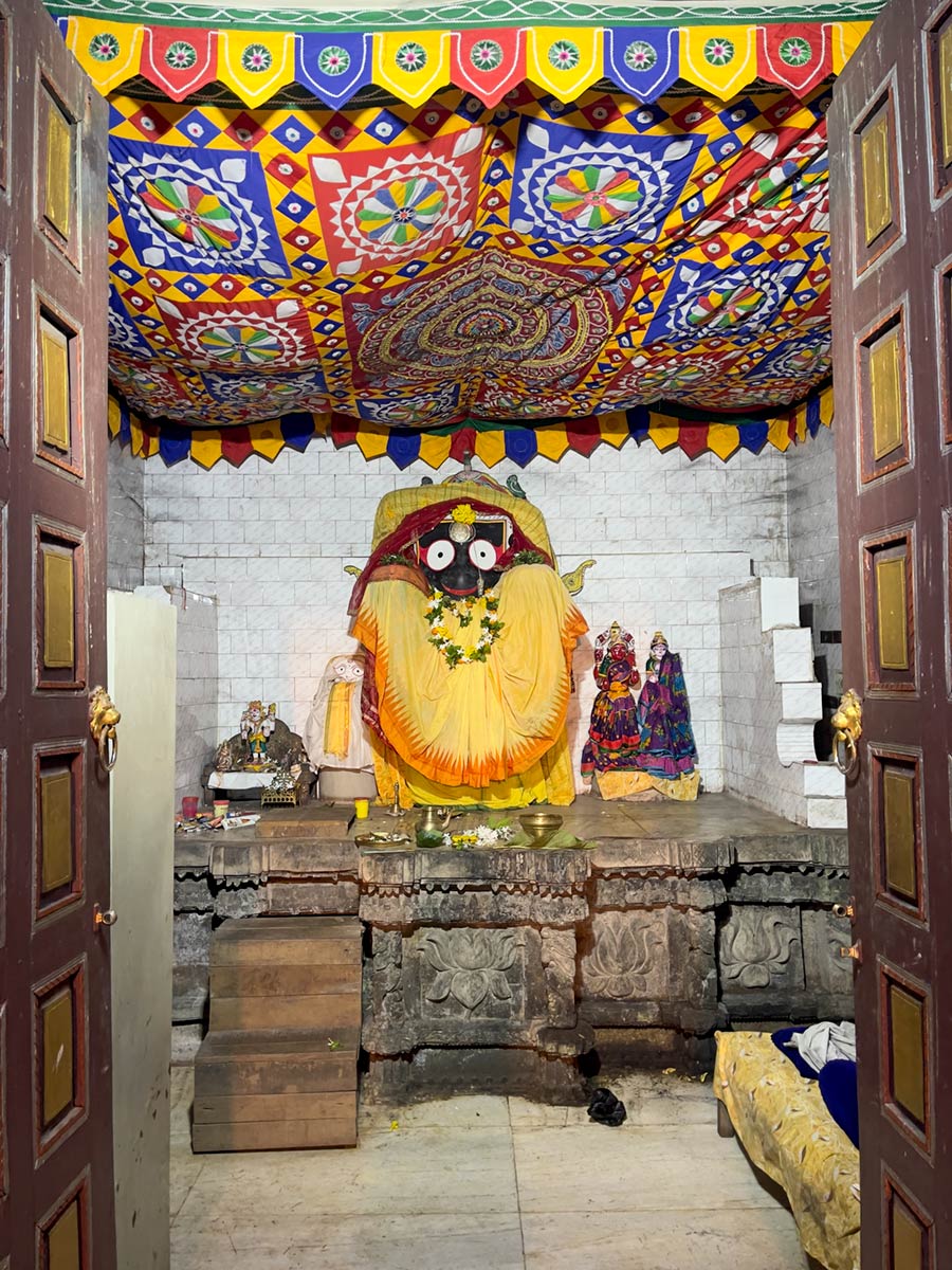 أيقونة معبد Sidha Jagannath ، Kendujhargarh