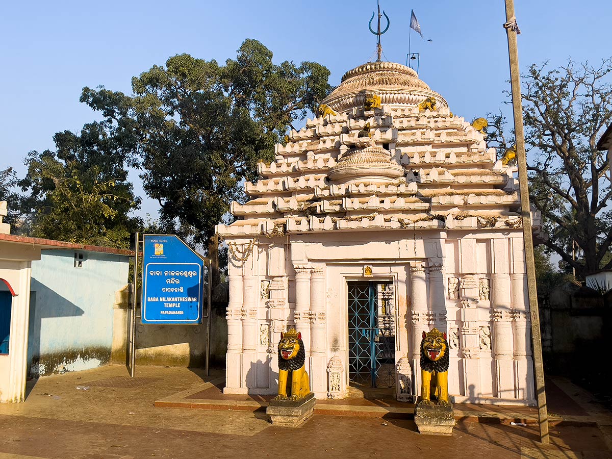 Nilakantheswar Tapınağı, Papadahandi