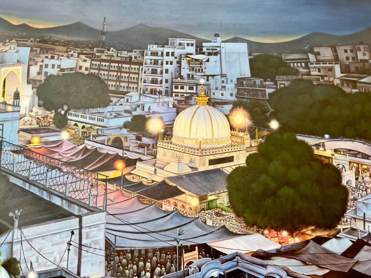 Ajmer Sharif Dargah-ren pintura, Ajmer