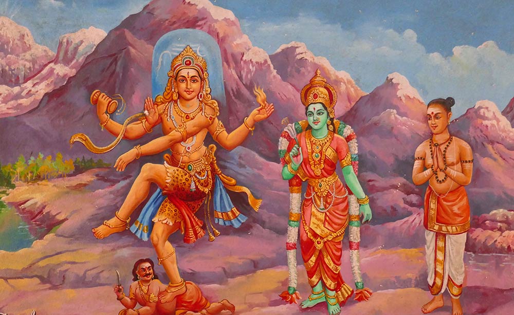 Shivaren pintura, Shiva Natraj tenplua, Chidambaram