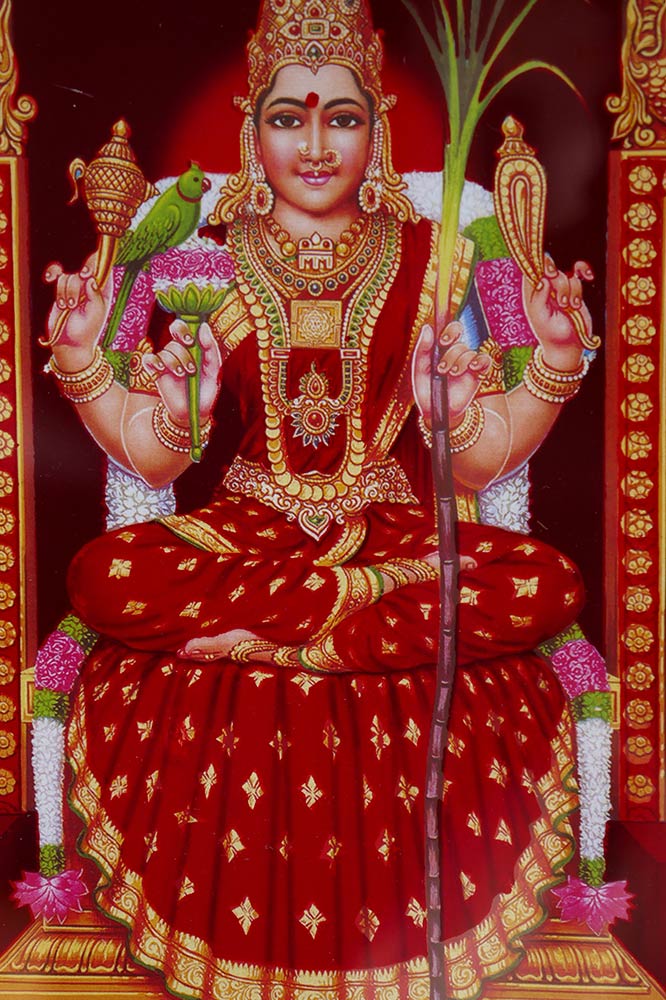 Картина Камачи Амман, храм Камачи Амман, Каньякумари