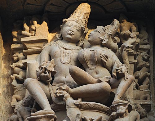 Khajuraho-sculptuur