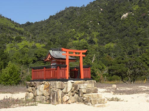 One of Seven Small Beach Shrines, Miyajima Island