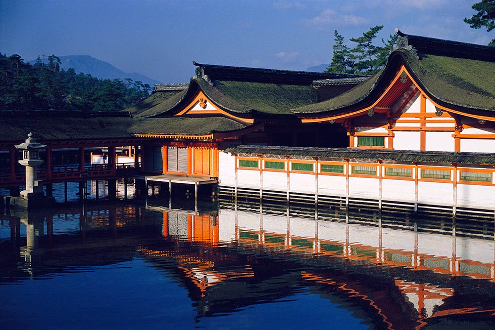 Itsukushima santutegia, Miyajima uhartea