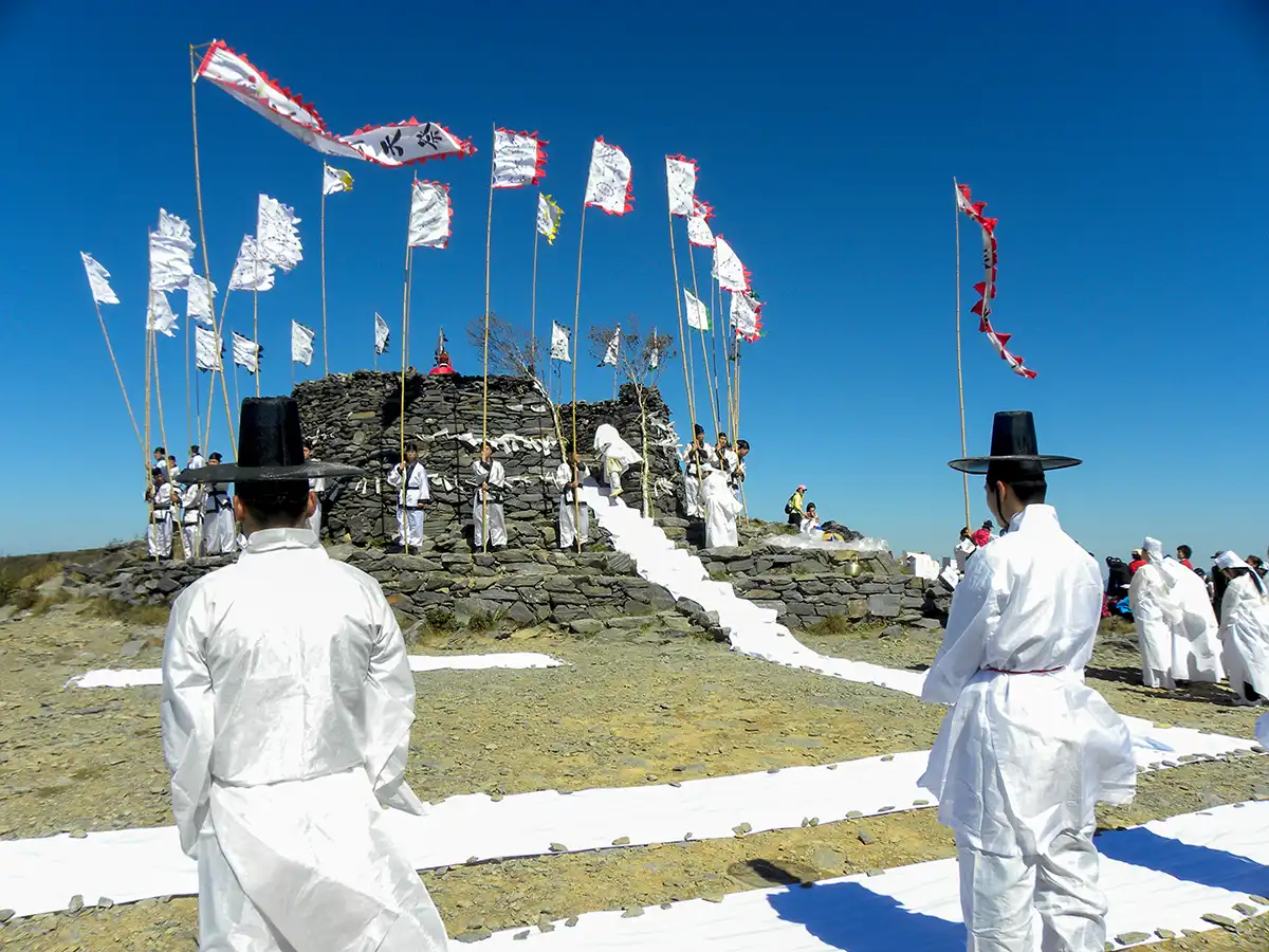 Cheonje töreni, Cheonje-dan Göksel Ritüel Tapınağı, Taebaek-san