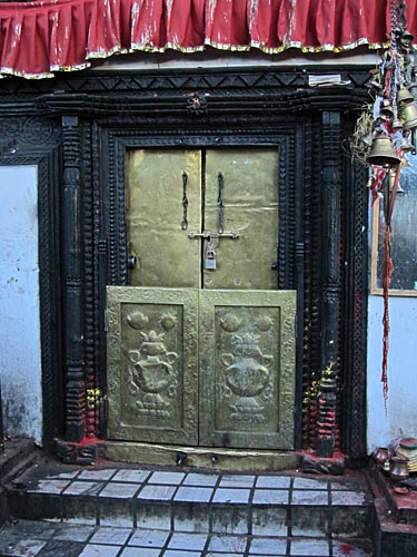 Muktinath-Tempel-Tür