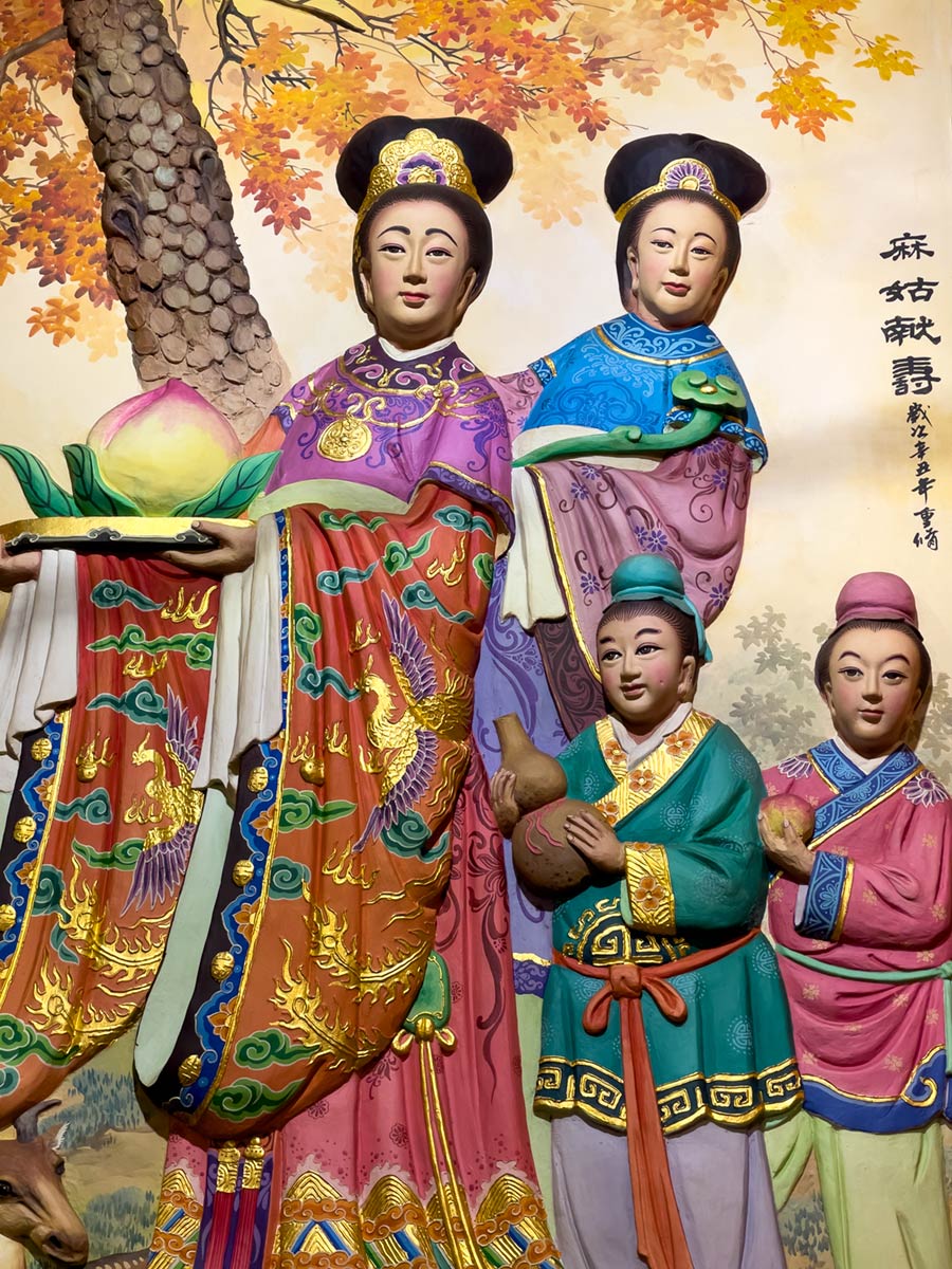 Daija Jenn Lann-tempel, Taichung City (schilderijen in tempel)