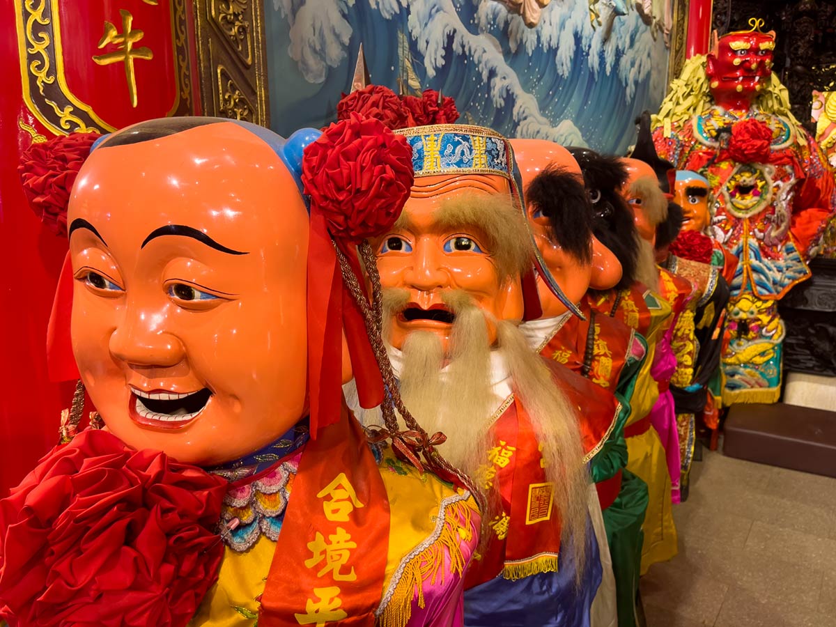 Daija Jenn Lann Temple, Taichung City (Deity Puppets)