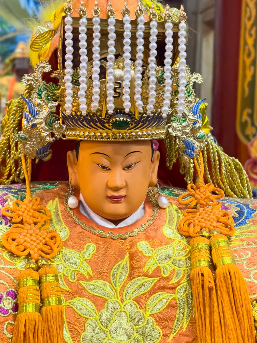 Gongtian tenplua, Baishatun (Mazu jainkosaren estatua)