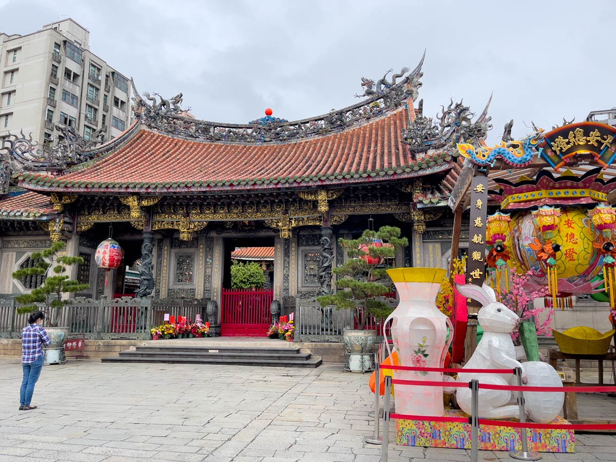 Tempio di Lungshan, Taipei