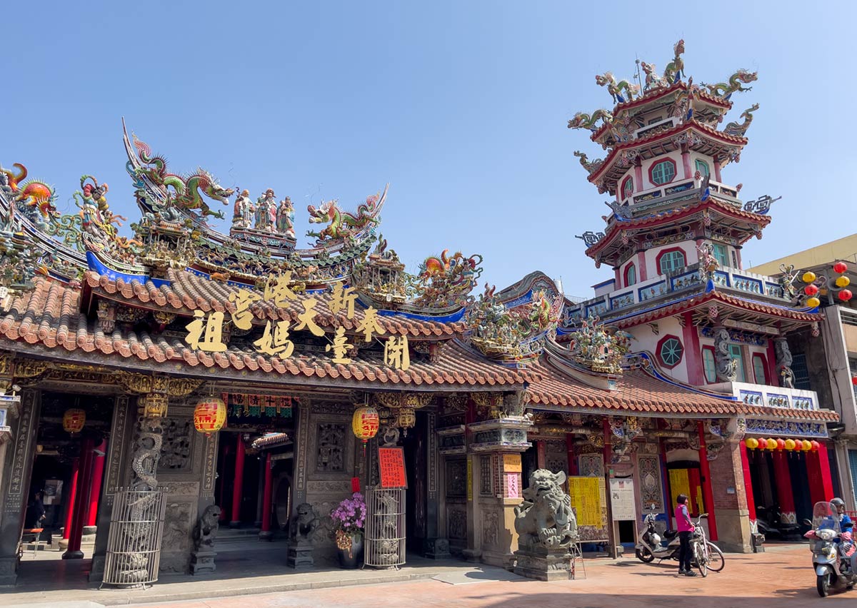 Tempio Fengtian, Xingang, Chiay