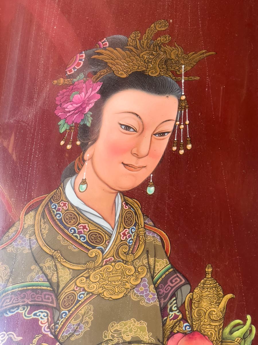 Fengtian tenplua, Xingang, Chiayi (horma pintura)