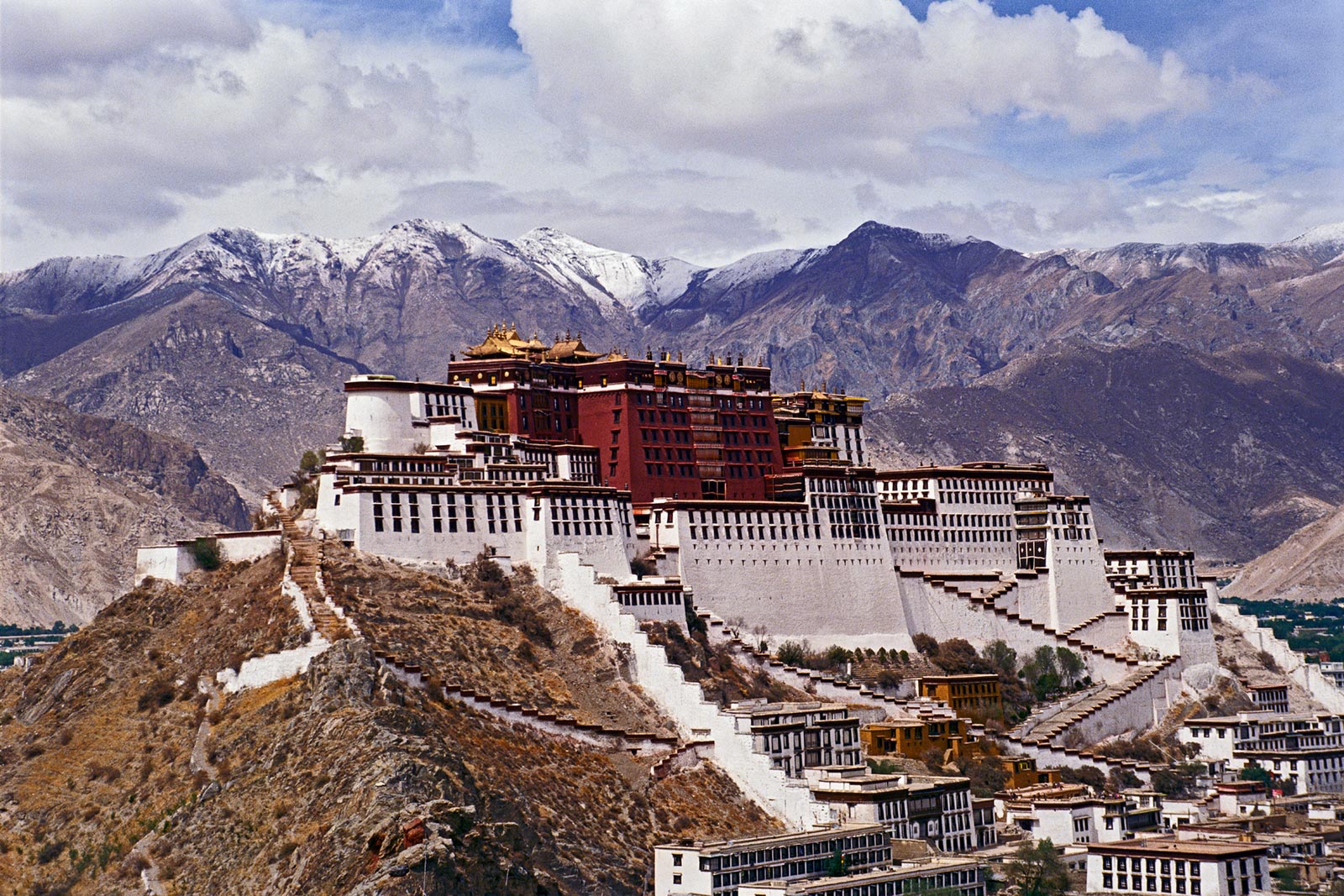 O Palácio de Potala, Lhasa, Tibet