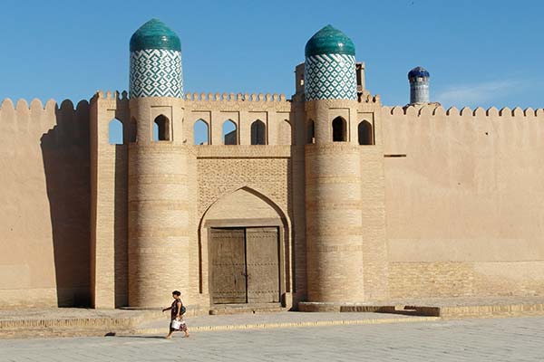 La porte nord d'Itchan Kala, Khiva