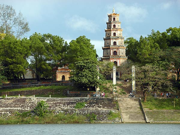 La pagode Thien Mu, Hue, Vietnam