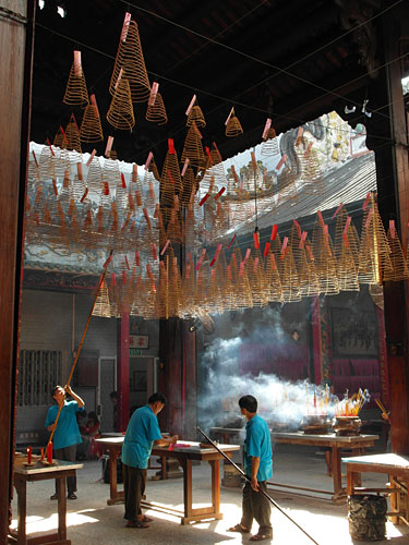 Pagode de Chua Ba Thien Hau, Saigon (Cidade de Ho Chi Minh)